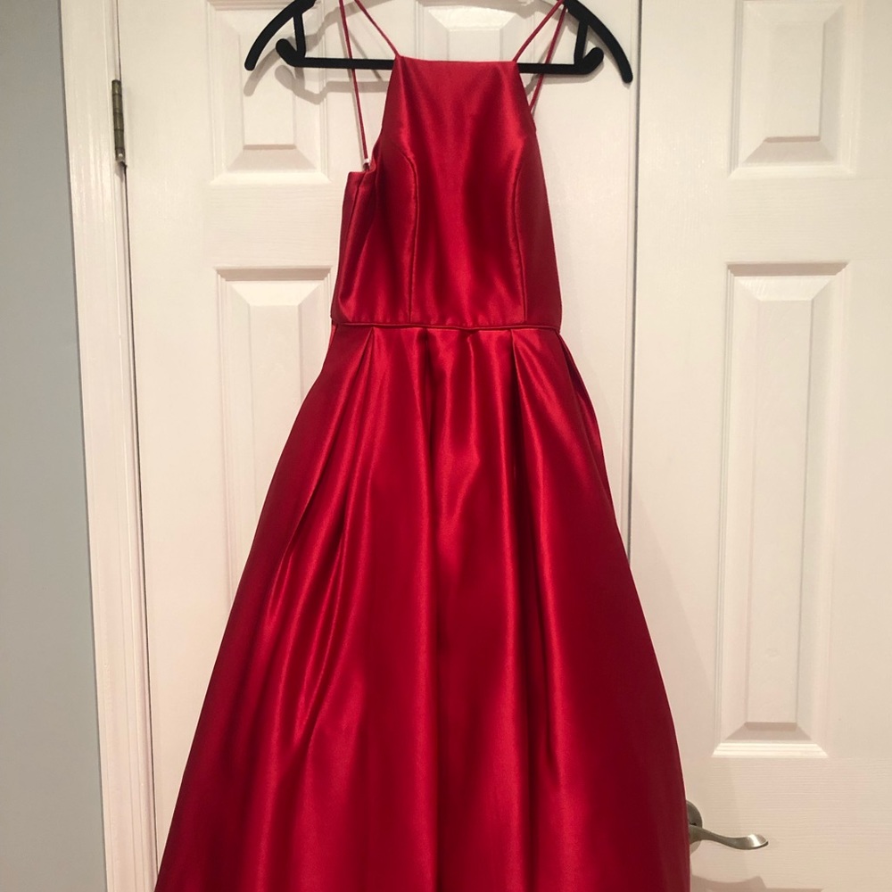 Avery G Red Gown from Bloomingdales - Picture 2 of 7
